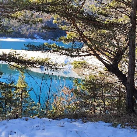 Duplex Cocooning Avec Vue Lac Et Montagnes Savines Dış mekan fotoğraf